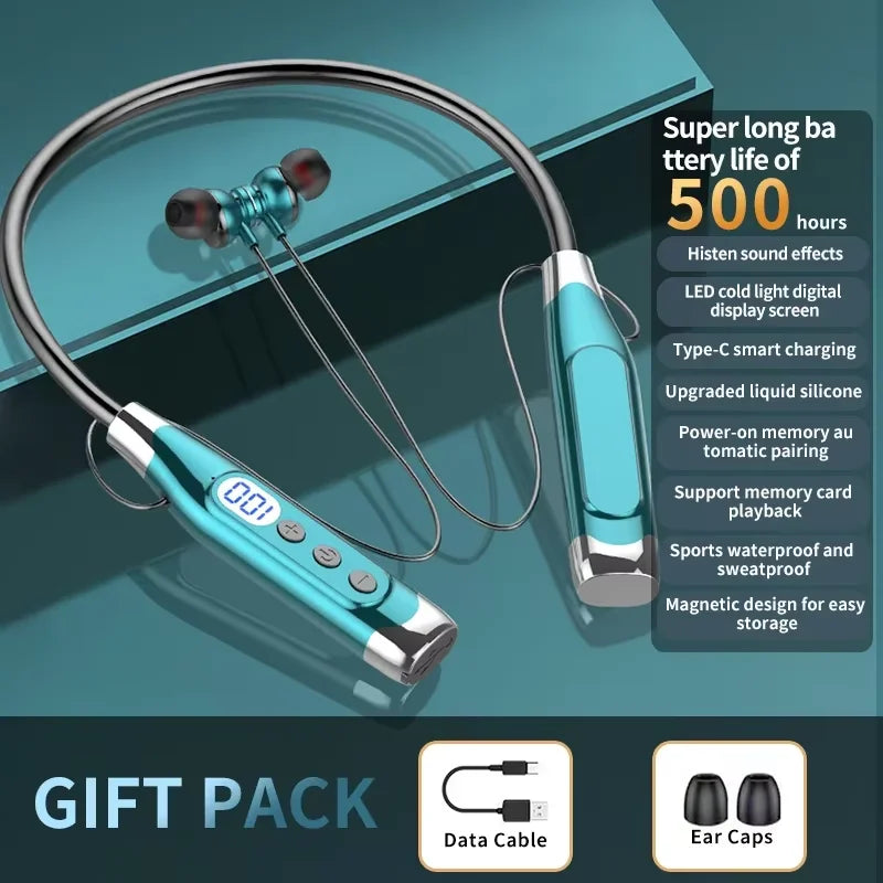 Fone de Ouvido Bluetooth Esportivo com Microfone