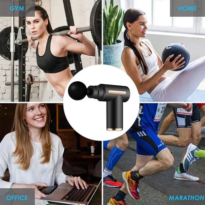 Massageador Muscular Portátil SmartRelax Min, Alívio de Dores, Corpo Inteiro.