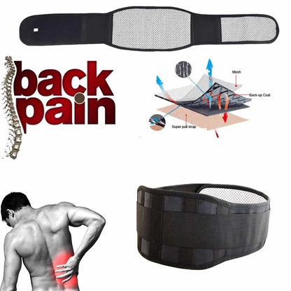 Cinto Lombar Térmico com Terapia Magnética – Suporte com Turmalina Autoaquecível