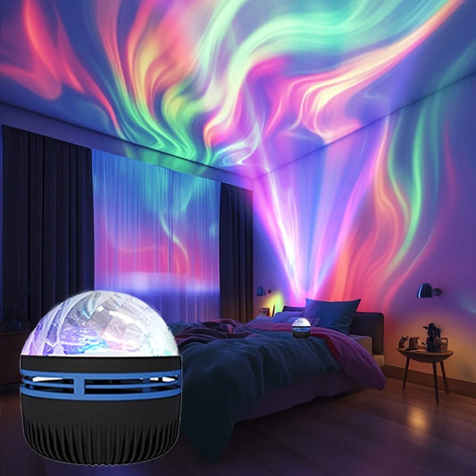 Magical Aurora – Projetor de luz e cores com controle remoto