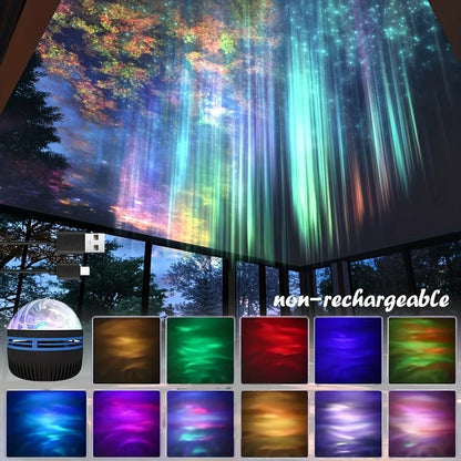 Magical Aurora – Projetor de luz e cores com controle remoto