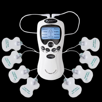 ElectroStim Pro – Massageador EMS para Relaxamento Muscular e Acupuntura