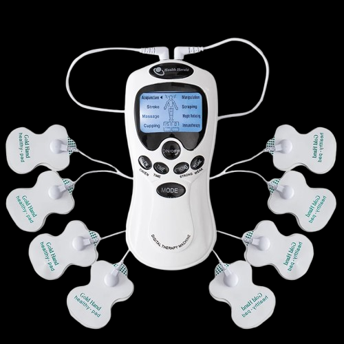 ElectroStim Pro – Massageador EMS para Relaxamento Muscular e Acupuntura