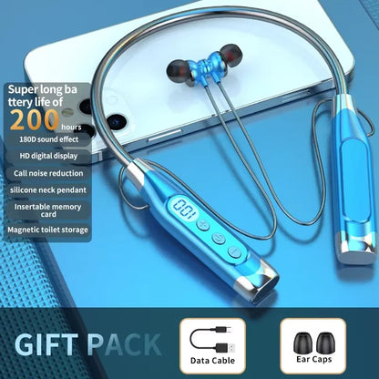 Fone de Ouvido Bluetooth Esportivo com Microfone
