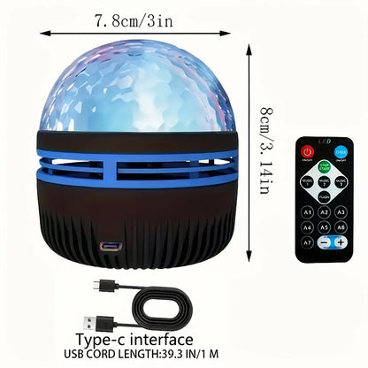 Magical Aurora – Projetor de luz e cores com controle remoto