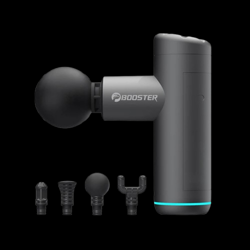 Mini Pistola de Massagem Booster X – Vibrador Elétrico para Corpo e Fitness