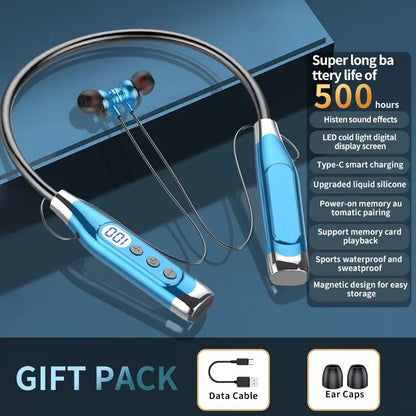 Fone de Ouvido Bluetooth Esportivo com Microfone