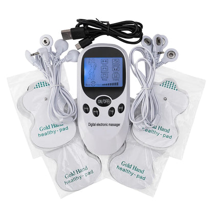 ElectroPulse – Estimulador Muscular Digital para Massagem em Casa