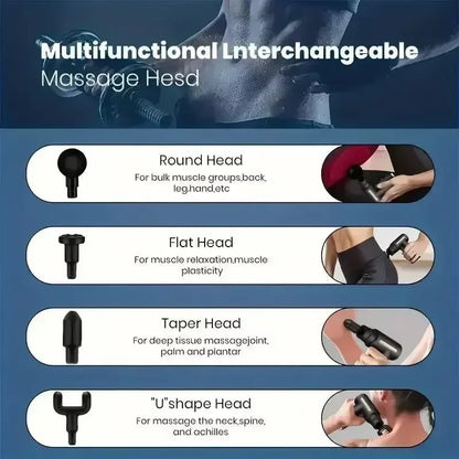 Massageador Muscular Portátil SmartRelax Min, Alívio de Dores, Corpo Inteiro.